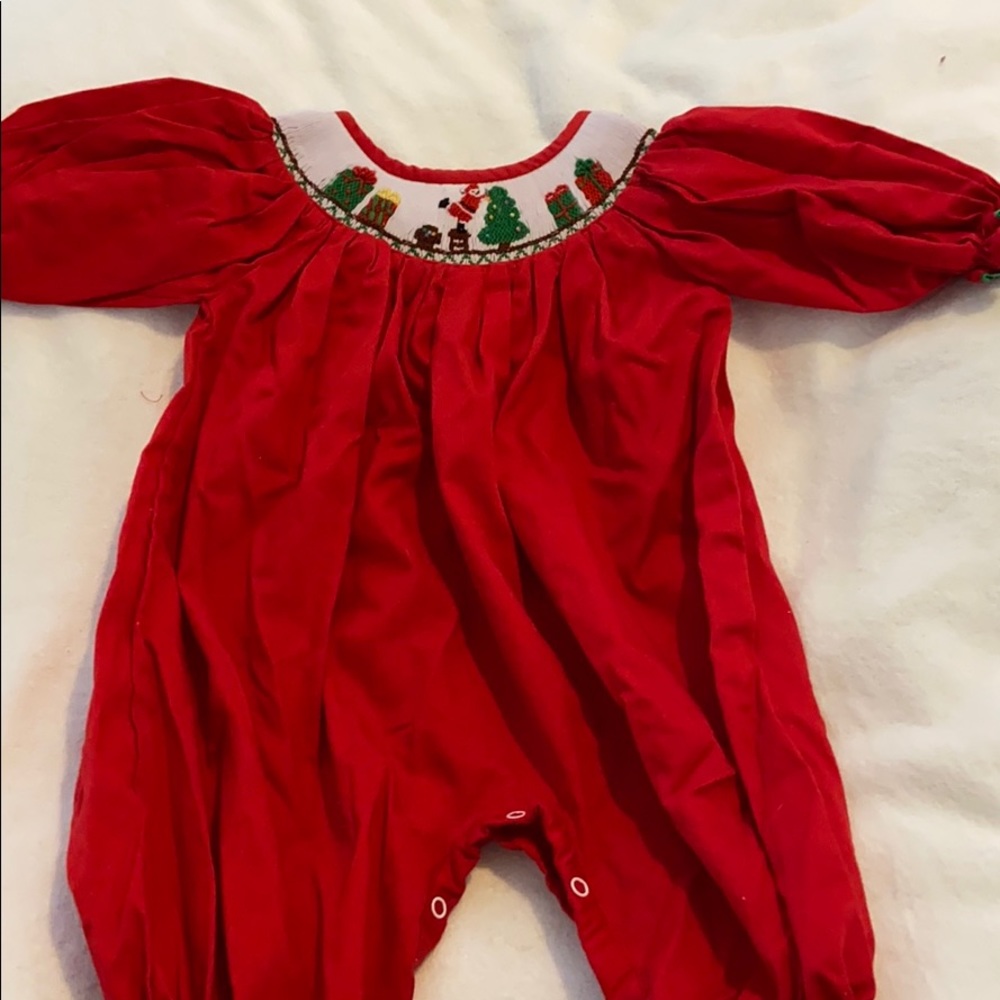 Smocked Christmas jumper